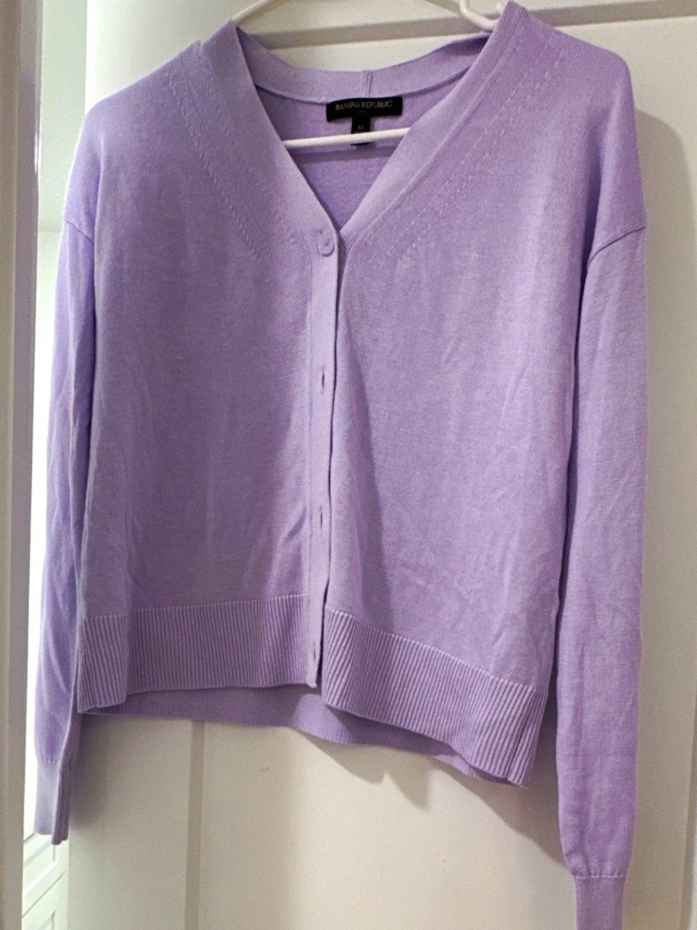 Banana republic Lilac cardigan